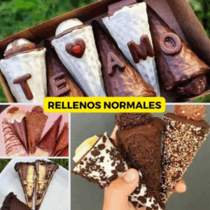 CONOS TRUFADOS RELLENOS NORMALES